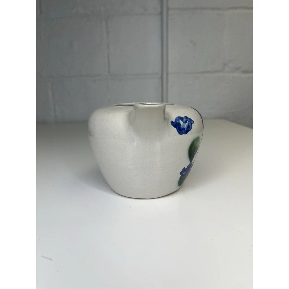 Vintage M.A. Hadley‎ HOUSE Pattern Teapot Creamer Retired Home Sweet Home No Lid